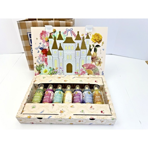 Bath & Body Works Disney Princess 7 piece Mini Fragrance Mist Set (New &In hand)